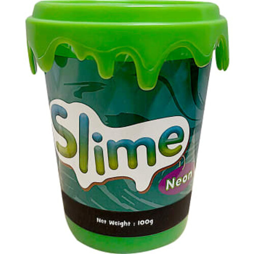 Slime neon grön