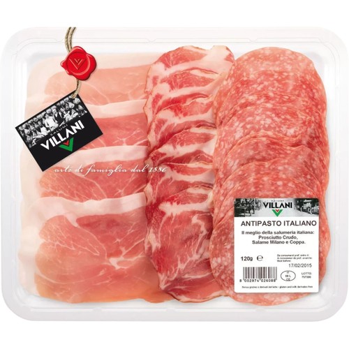 Italiensk antipasto 120g Villani