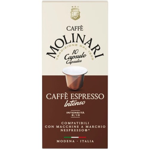 Kaffekapslar Espresso Intenso 10-p Caffe Molinari