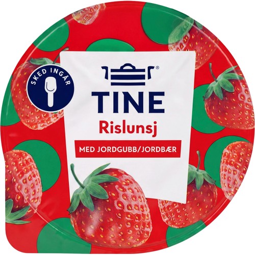 Risgröt Med Jordgubbssås 150g Tine