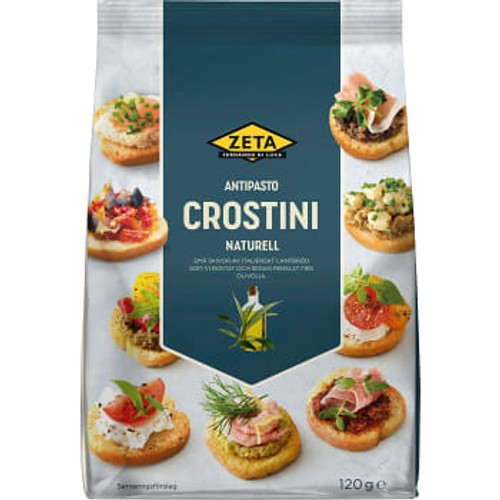 Crostini Naturell 120g Zeta
