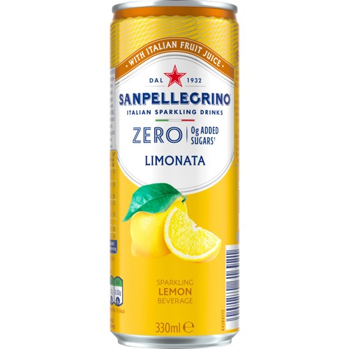 Läskedryck Zero Limonata 33cl San Pellegrino