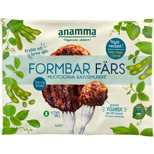 Färs Formbar Vegansk Fryst 850g Anamma