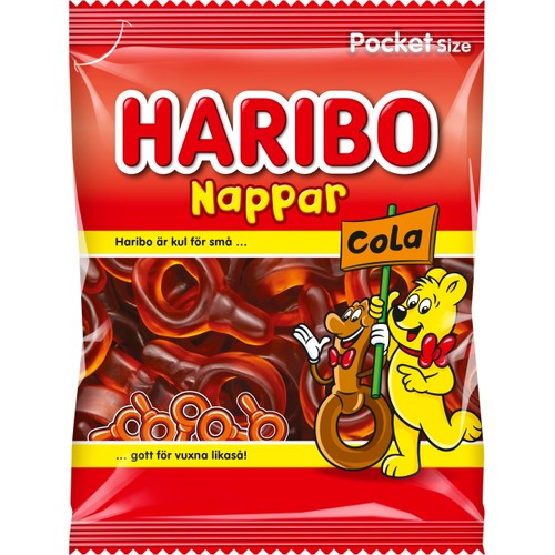 Nappar Cola 80g Haribo