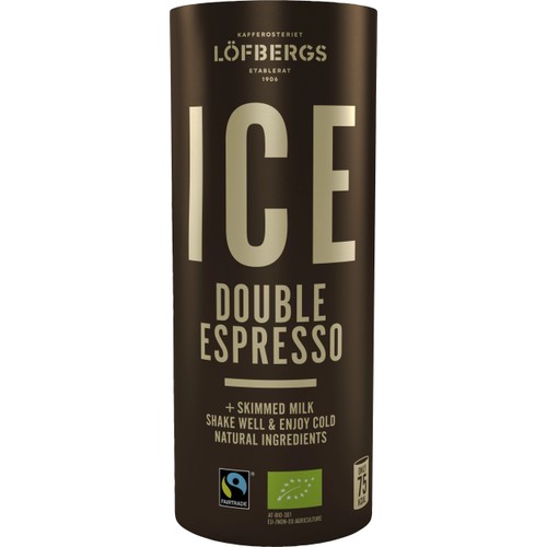 Ice Coffee Double Espresso Ekologisk 230ml Fairtrade Löfbergs