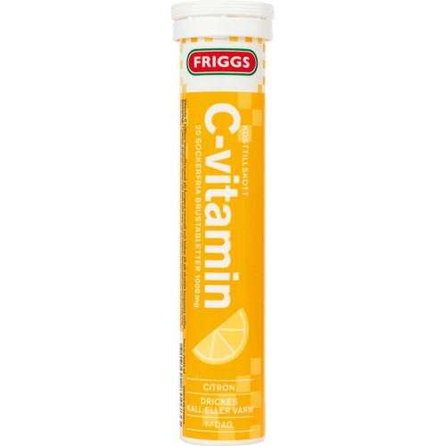 C-vitamin Citron sockerfri brustablett 20-p 1000mg Friggs