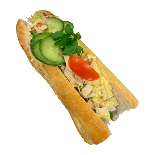 Baguette kyckling & curry