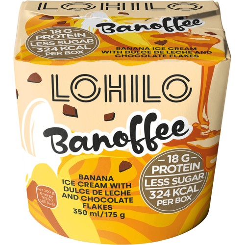Glass Banoffee 350ml LOHILO