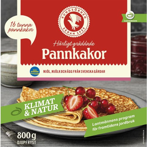 Pannkakor Fryst 800g Kungsörnen