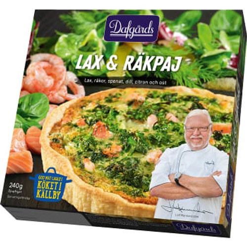 Lax & Räkpaj Fryst 240g Familjen Dafgård