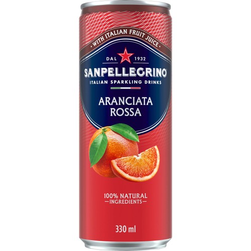 Läsk Aranciata Rossa 33cl San Pellegrino