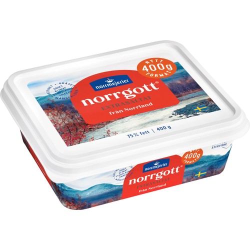 Matfett Norrgott Extrasaltat 75% 400g Norrmejerier