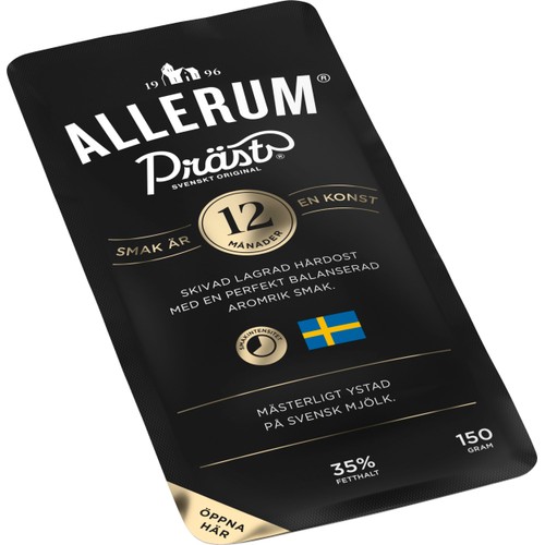 Präst lagrad skivad 35% 150g Allerum
