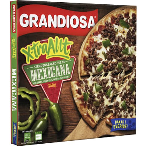 Extra allt Mexicana Fryst 350g Grandiosa