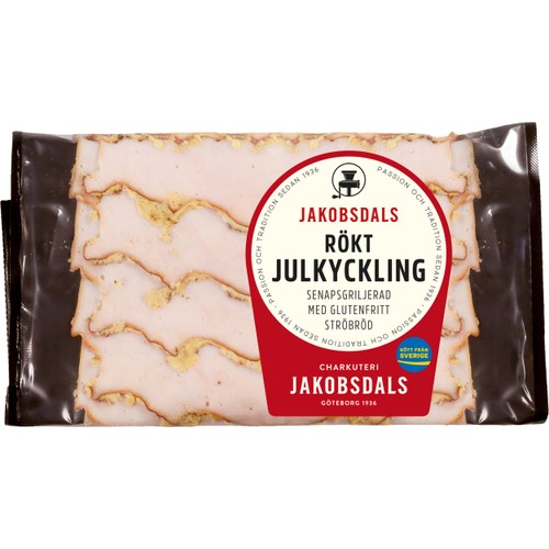 Julkyckling Lättrökt 80g Jakobsdals