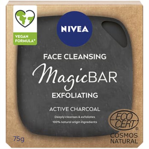 Ansiktsrengöring MagicBar Exfoliating 75g Miljömärkt Nivea