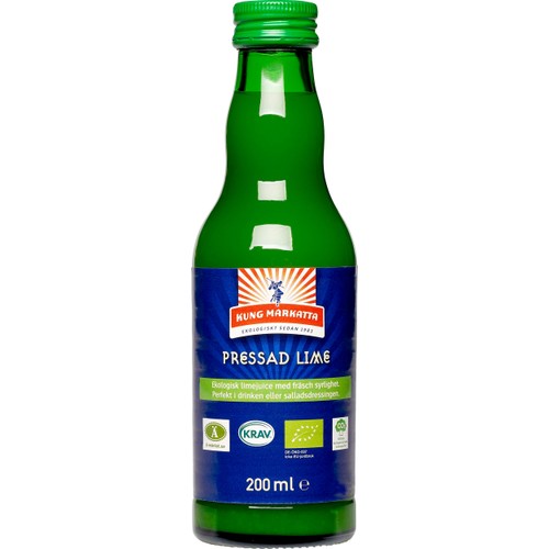Pressad lime 200ml KRAV Kung Markatta