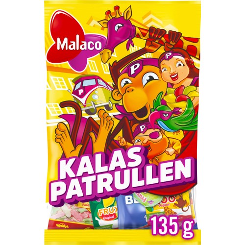 Godis Kalaspatrullen 135g Malaco