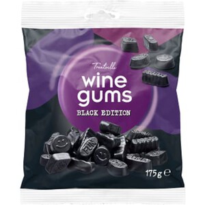 Vingummin Black Edition 175g Treatville
