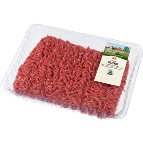 Nötfärs Finmald 12% ca 1,6kg ICA