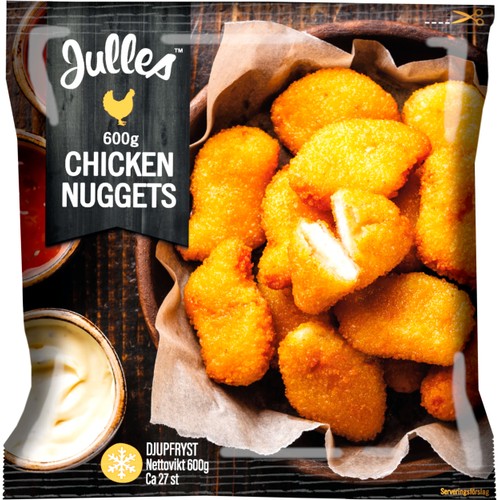 Chicken Nuggets 600g Julles