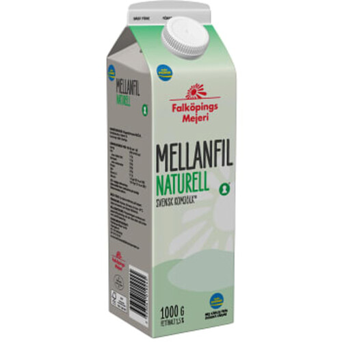 Mellanfil 1,5% 1l Falköpings Mejeri