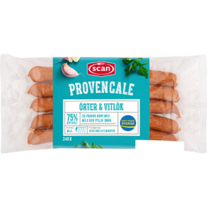 Kryddkorv Provencale Örter Vitlök 75% Kötthalt 240G 