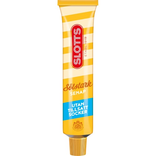 Senap Sötstark Tub 200g Slotts