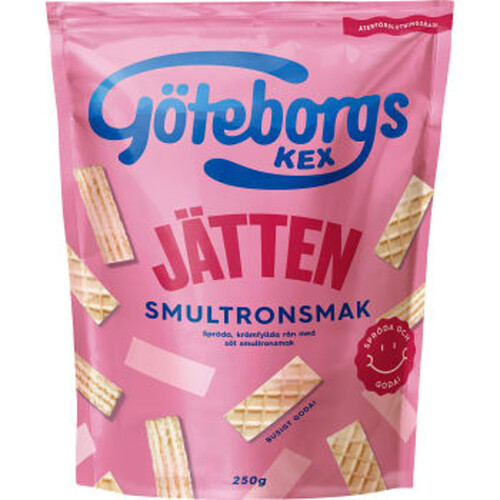 Jätten Smultronrån 250g Göteborgs