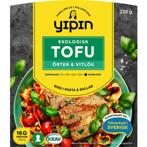 Tofu örtmarinerad Ekologisk 230g KRAV YiPin