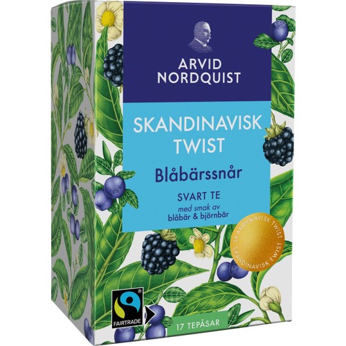 Svart Te Blåbärssnår 17-Pack Arvid Nordquist
