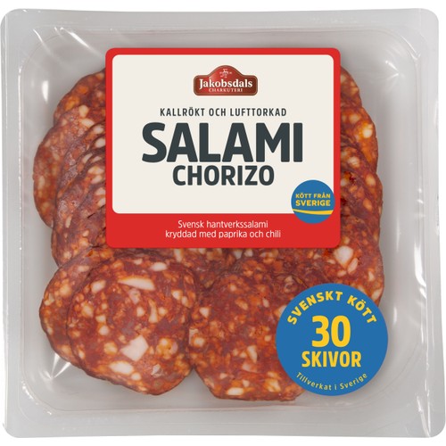 Salami Chorizo 80g Jakobsdals Charkuteri