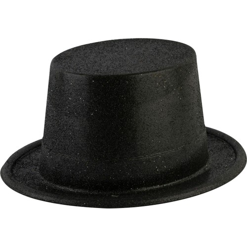 Glitterhatt Svart