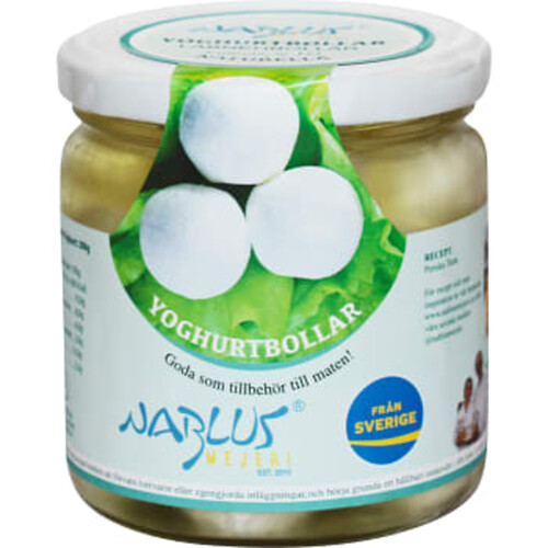 Yoghurtbollar Naturell 280g Nablus mejeri