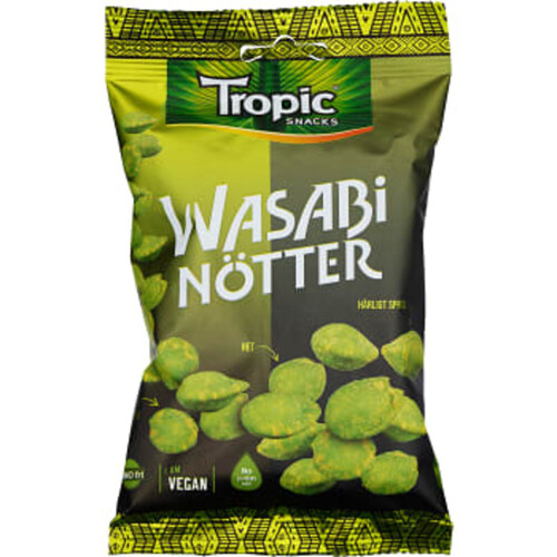 Wasabi Nötter 145g Tropic Snacks