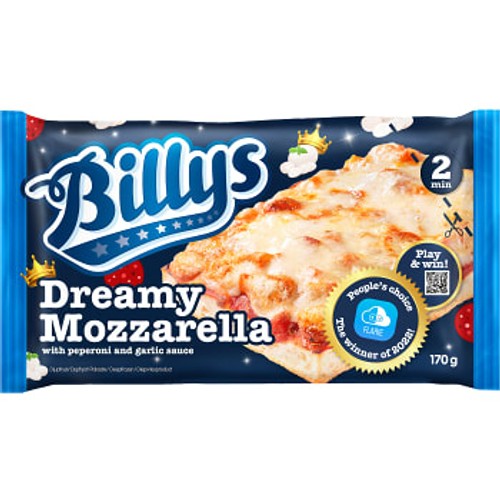 Pan Pizza Dreamy Mozzarella 170g Billys