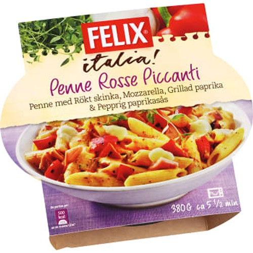 Penne rosse piccanti Måltid Fryst 380g Felix