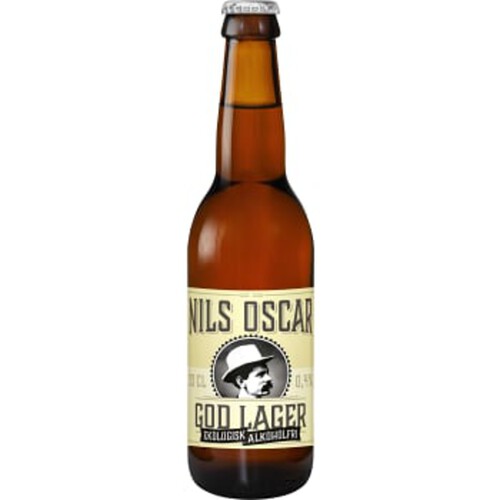 Öl God Lager Alkoholfri 330ml Nils Oscar