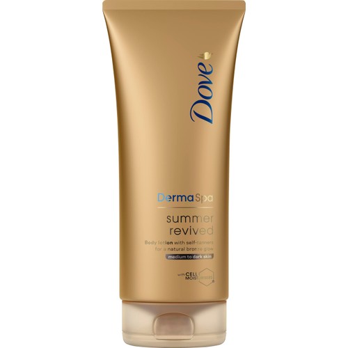 Summer revived Mörk Hudlotion 200ml Dove