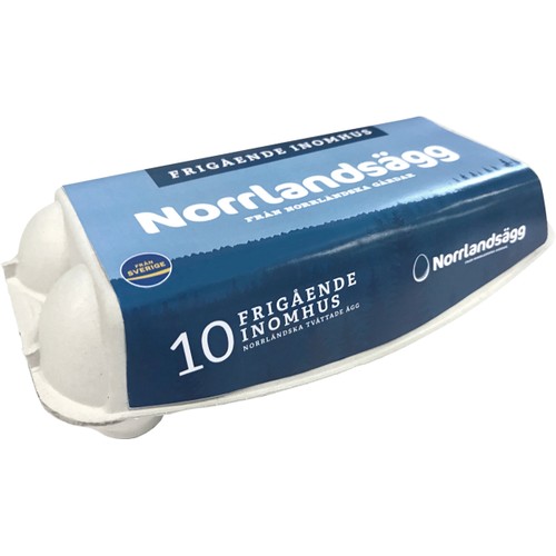 Ägg Frigående M/L 10-p Norrlandsägg