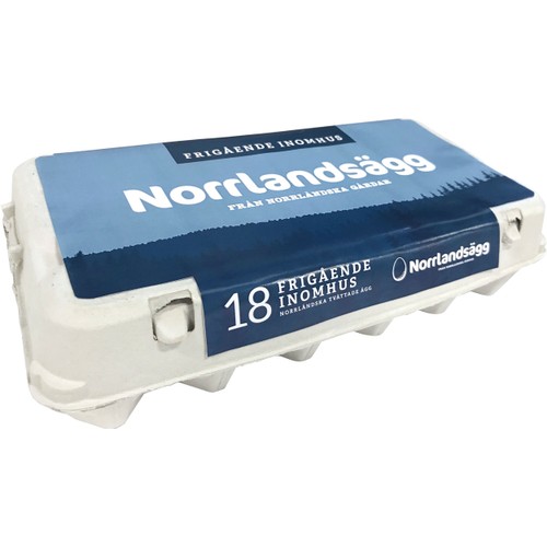 Ägg Frigående M 18-p Norrlandsägg