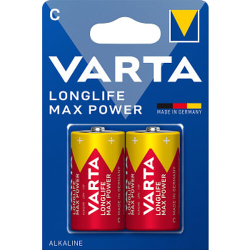 Batteri Longlife Max Power C 2-p