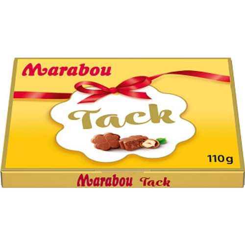 Chokladpraliner Hasselnöt Tack 110g Marabou