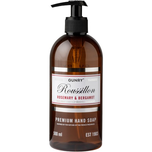 Flytande handtvål Rosmarin & bergamot 500ml Gunry