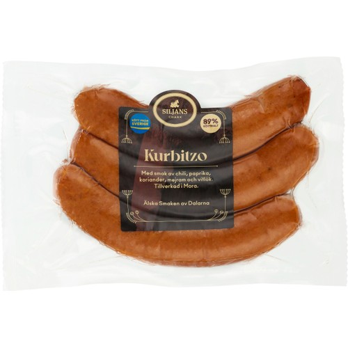 Korv Kurbitzo 300g Siljans Chark