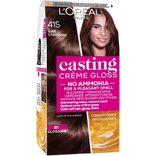 Hårtoning 415 Iced Chocolate 1-p Casting Creme Gloss