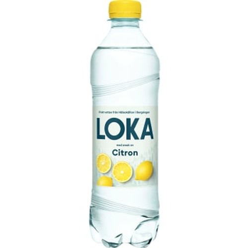 Vatten Kolsyrad Citron 50cl Loka