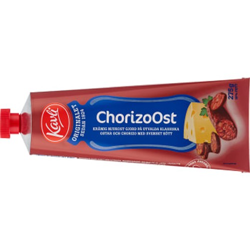 Bredbar smältost Chorizo 275g Kavli
