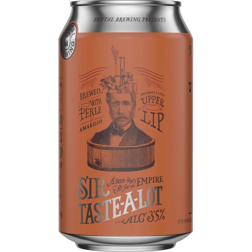 Öl Sir Taste a Lot 3,5% 33cl Brutal Brewing