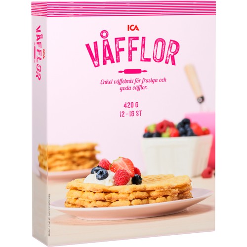 Våffelmix 420g ICA